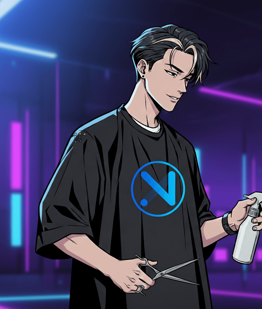 Professional character full view